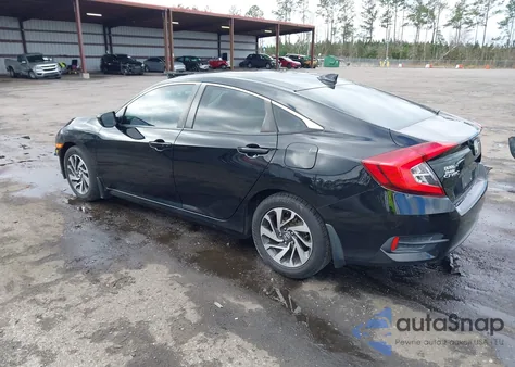 2017 Honda Civic Ex from USA, damaged, VIN 19XFC2F70HE035626